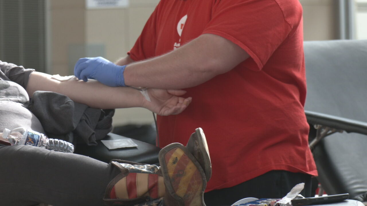 Red Cross hosts blood drive at KFC Yum! Center in effort to curb national shortage